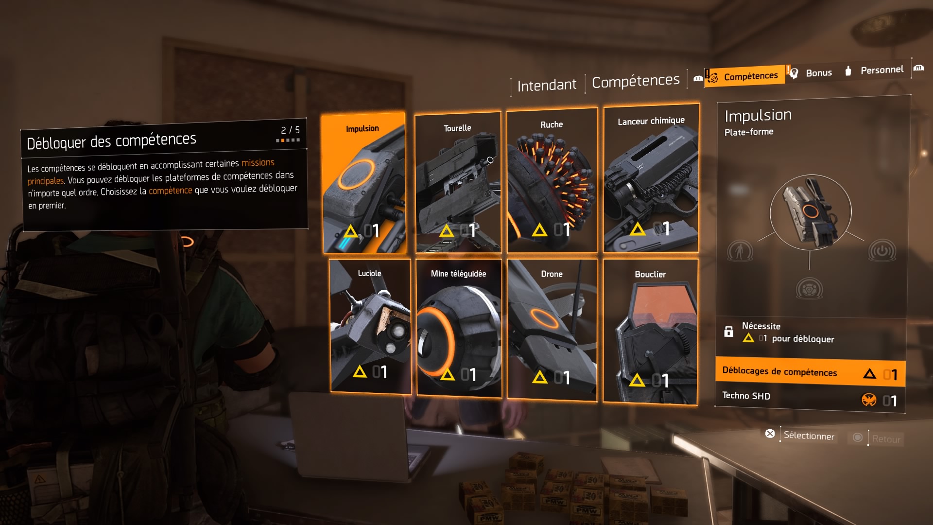 The Division 2 Guide des compétences et spécialisations Breakflip